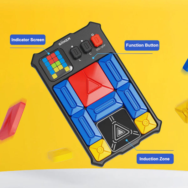 Giiker Super Slide Huarong Road Smart Sensor Game 500+ Levelled UP Brain Teaser Puzzles For Kids - Bear Hugs