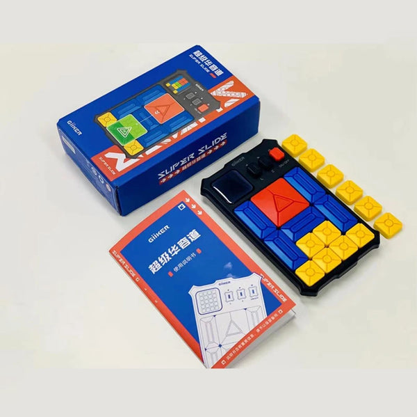 Giiker Super Slide Huarong Road Smart Sensor Game 500+ Levelled UP Brain Teaser Puzzles For Kids - Bear Hugs