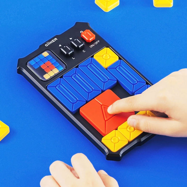 Giiker Super Slide Huarong Road Smart Sensor Game 500+ Levelled UP Brain Teaser Puzzles For Kids - Bear Hugs