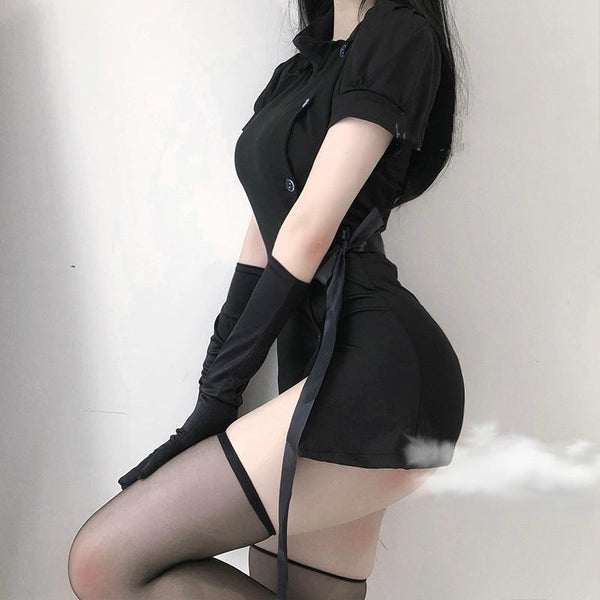 Gothic Nurse Cosplay - Bear Hugs