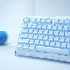 Gravastar Mercury K1 Ice Blue Keyboard