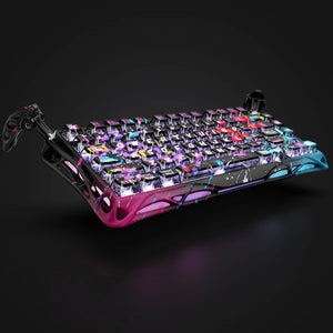 Gravastar Mercury V75 Pro Neon Graffiti Keyboard