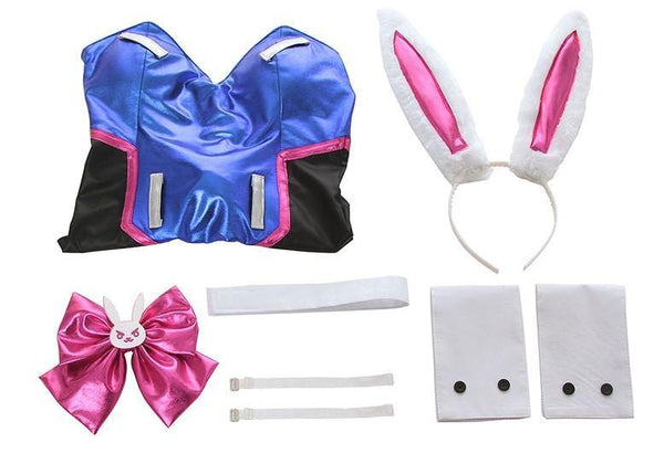 Holographic D.VA Cosplay Set - Bear Hugs