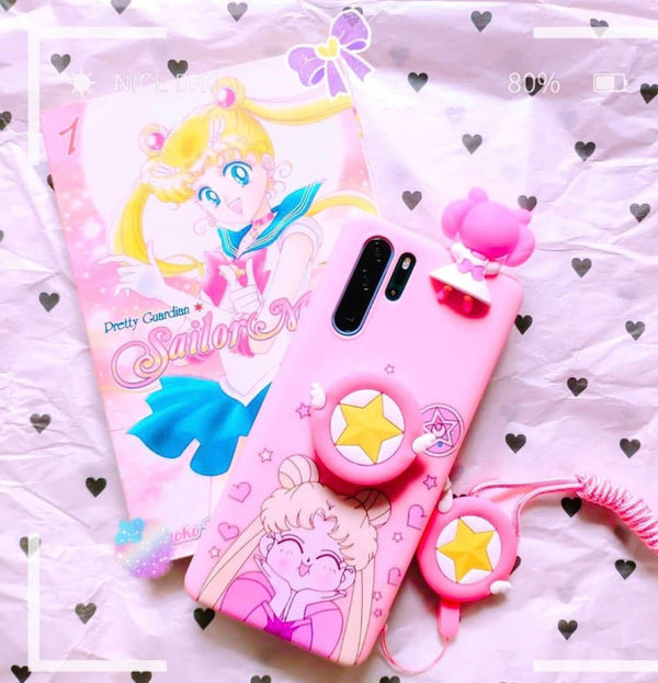 Pink Usagi Phone Case for iphone 6/6s/6plus/7/7plus/8/8P/X/XS/XR/XS Max PN1124 - Bear Hugs