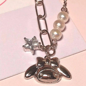 My Melody Starlight Silver Necklace - Bear Hugs