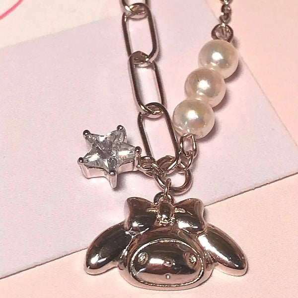 My Melody Starlight Silver Necklace - Bear Hugs
