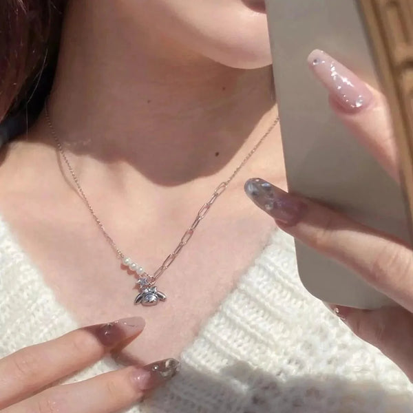 My Melody Starlight Silver Necklace - Bear Hugs