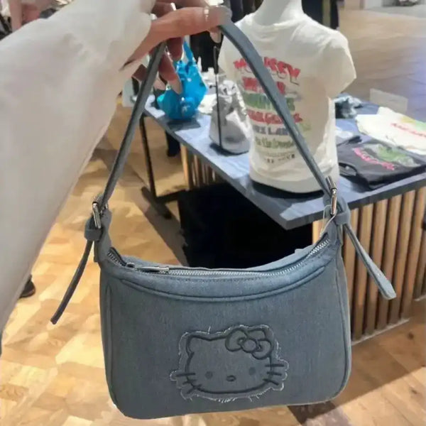 Hello KT Charm-loaded Tote Bag