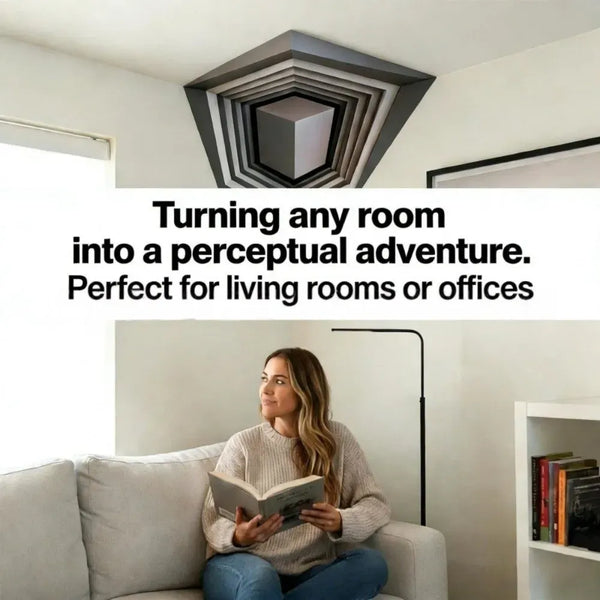 3D Reality Warp Wall Illusion Stickers
