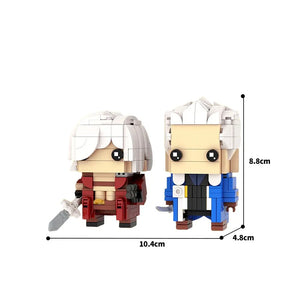 Dante & Vergil BrickHeadz MOC Building Set