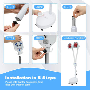 Thermal Twin 275W Dual Head Infrared Machine