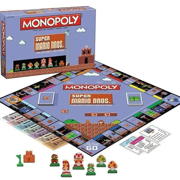Monopoly Super Mario Bros Board Game