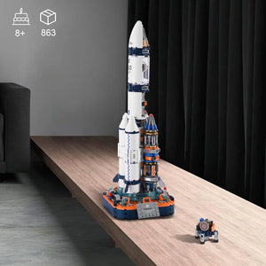 Astro-Launch Cosmic Rocket Building Blocks (863 pcs)