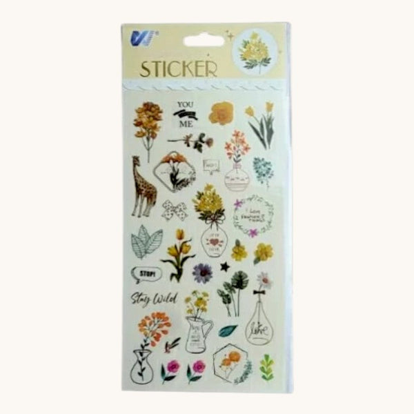 Botanical Dreamscape Stickers