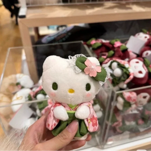 Sanrio Kimono Matcha Plush Keychains