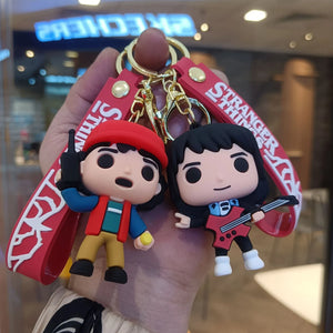 Stranger Things Hawkins Team Keychain