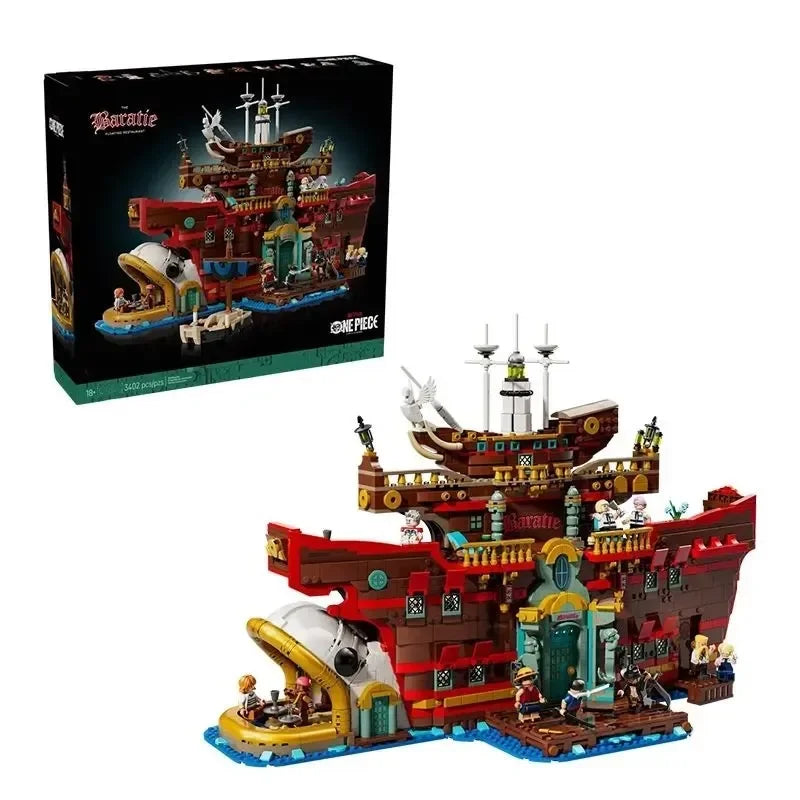 One Piece Baratie Restaurant Blocks (3402 Pcs)