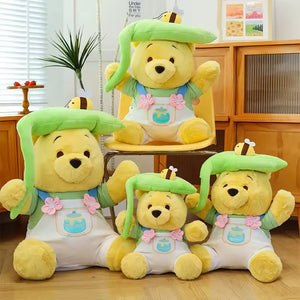 Honey Bear Leafy Decor Plush (33 cm)