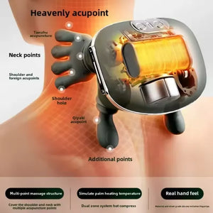 Shiatsu Trapezius Muscle Relief Auto Massager