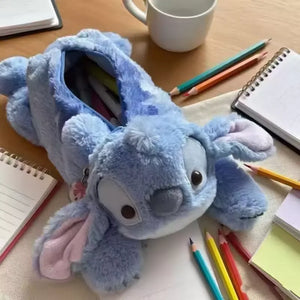 Stitch Galactic Soft Plush Pouch