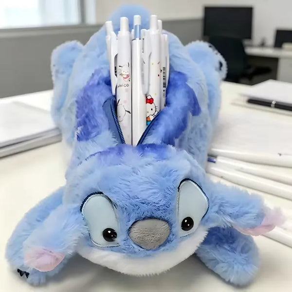 Stitch Galactic Soft Plush Pouch