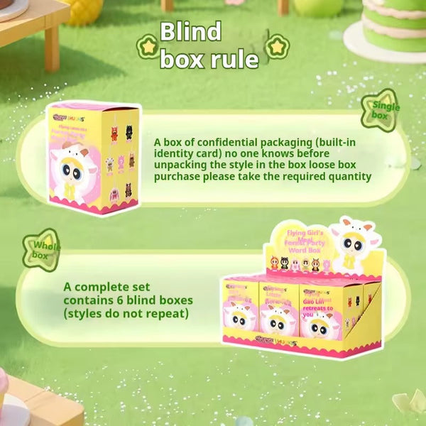 Hugkis Powerfull Girls Forest Party Blind Box