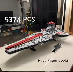 Star Wars Venator Republic Attack Cruiser Blocks