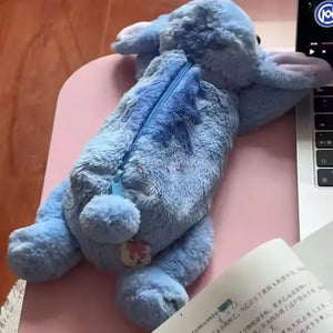 Stitch Galactic Soft Plush Pouch
