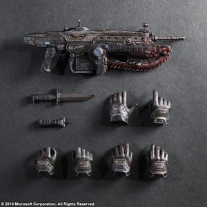Play Arts Gears of War Marcus Fenix Figure (27 cm)