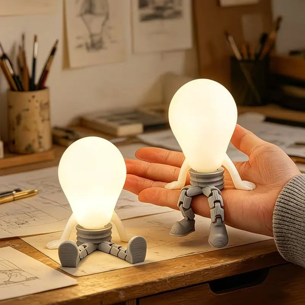 Bright Idea Glow-in-the-Dark 3D Articulated Figurine