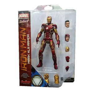 MRVL Select Iron Man MK 43 Figure (18 cm)