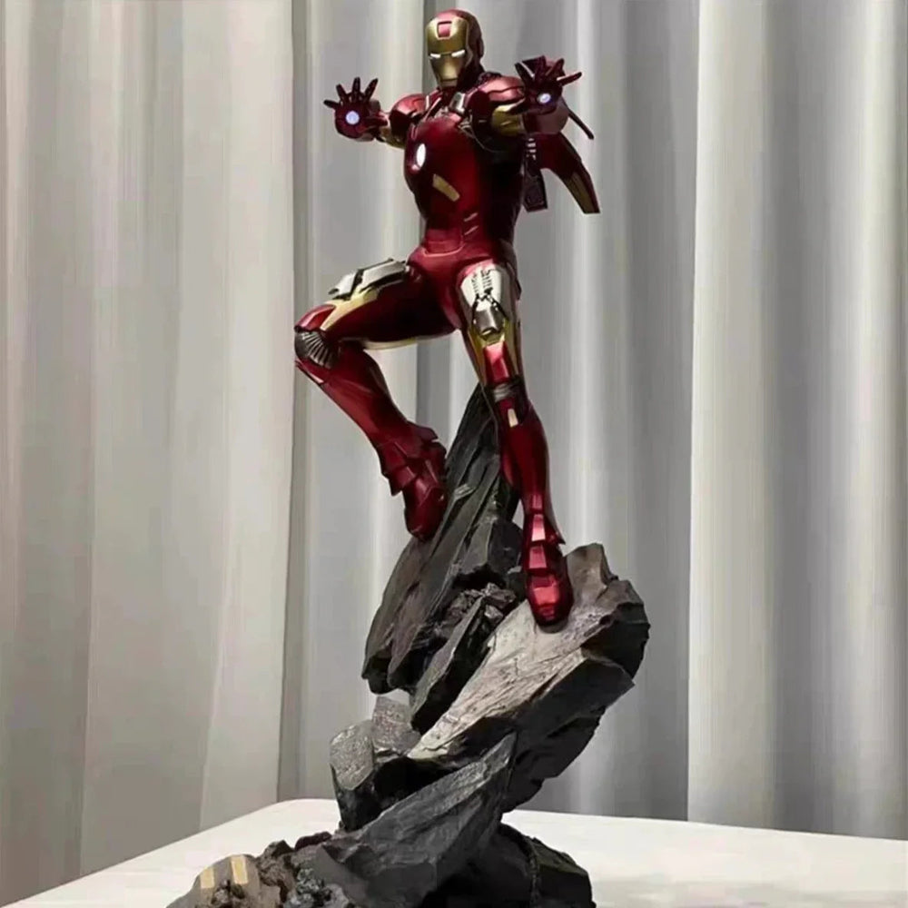 Iron Man MK7 Aerial Asault Statue (70 cm)