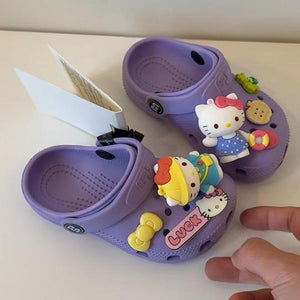 Hello Kitty Pastel Lavender Clogs