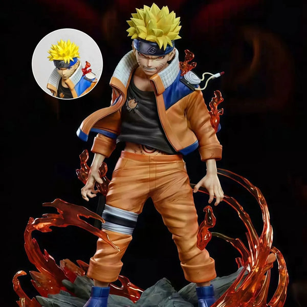 Uzumaki Naruto Youth Series Interchangeable Head Figure (26 cm)