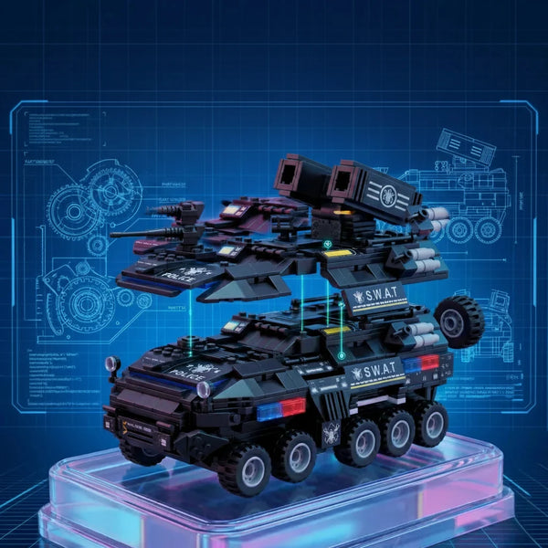 Shadow Strike Tactical Interceptor Building Blocks (572 pcs)