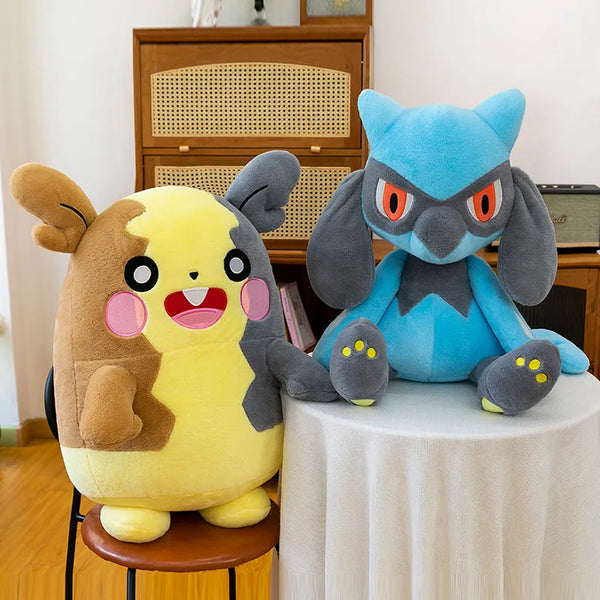 Pokemon Morpeko and Riolu Ultimate Plush Collection