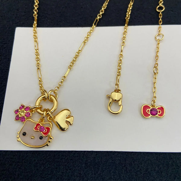 Sweet Kitty Light Luxury Multi-Charm Set