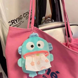 Kawaii Hangyodon Premium Plush Tissue Doll