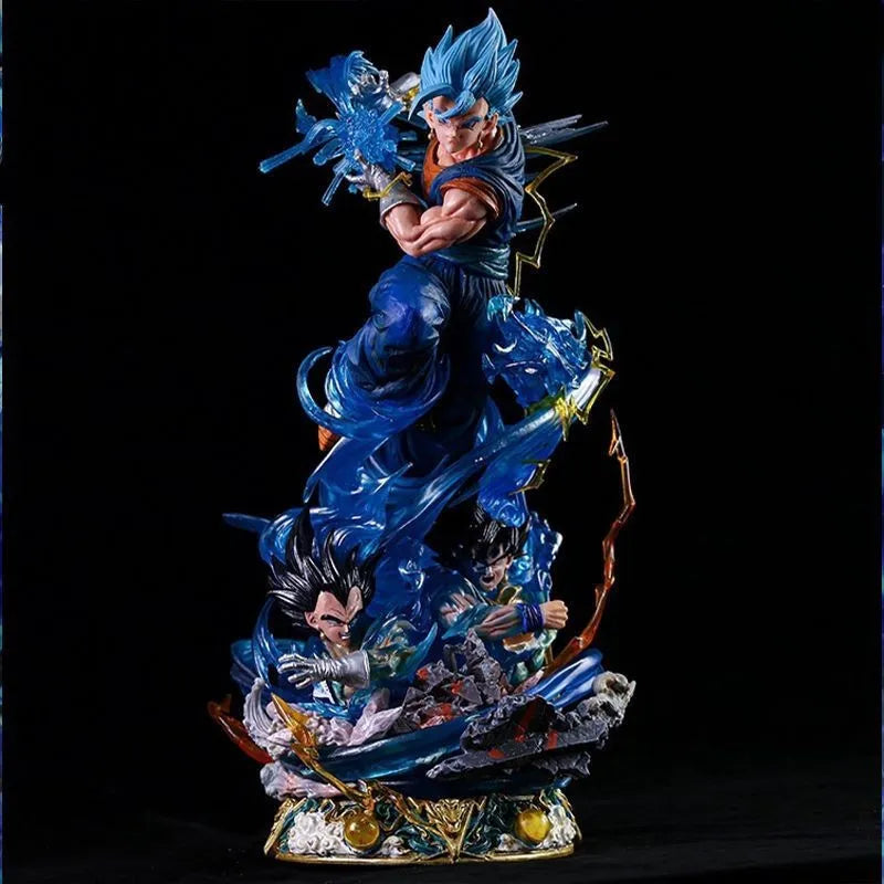 Dragon Ball Super Vegito 3 Headed Saiyan Aura Statue (45 cm)