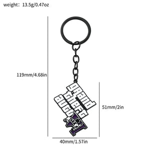 GTA Six Vice City Vibes Keychain