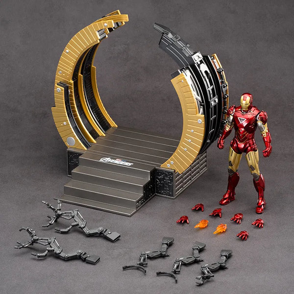 ZD Toys Iron Man Mark VI with Suit-Up Gantry