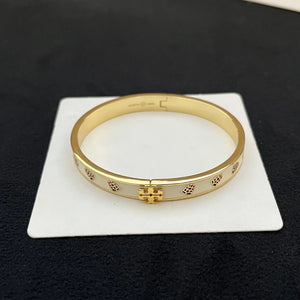 T-Luxe Botanical Glaze Openable Bangle