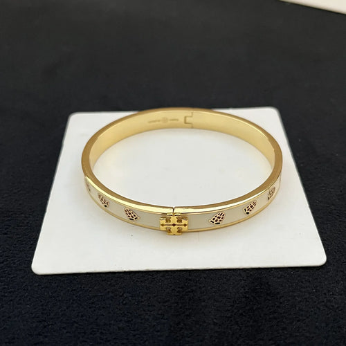 T-Luxe Botanical Glaze Openable Bangle