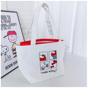 Hello Kitty Cute Cat Lunch Bag Two-Piece Set