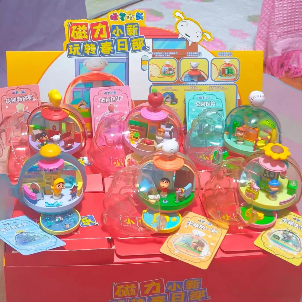 Crayon Shinchan Magnetic Rotating Blind Box