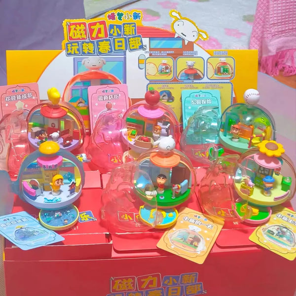 Crayon Shinchan Magnetic Rotating Blind Box