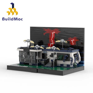 C9315 Stranger Things Eddie Munson Campervan Blocks (1076 Pcs)