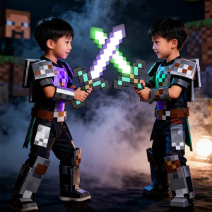 Minecraft Enchanted Pixels Light Sword
