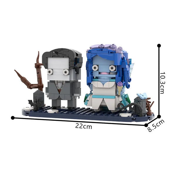 Corpse Bride BrickHeadz MOC Building Set