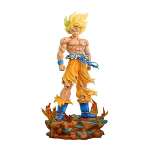 Super Saiyan Goku Dynamic Scene Diorama
